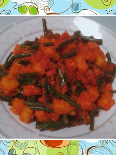Foto resep Balado Kentang-Kacang Panjang