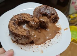 Hình của món Bánh lava milo🍩.