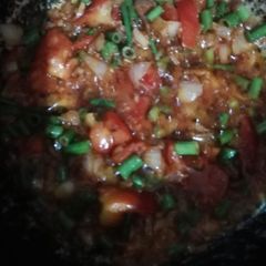 Spring onion masala A picture of Spring onion masala.