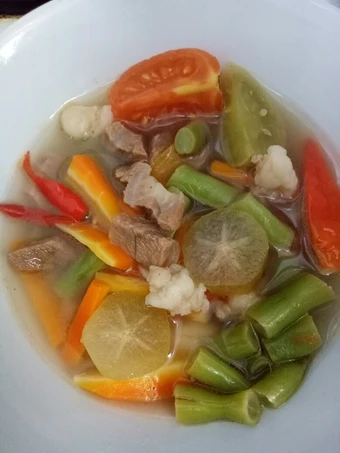 Langkah Gampang Membuat Resep Asem asem tetelan sapi yang  Bikin Ketagihan Anti Ribet, Sempurna