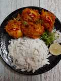 Nepali style Aloo Dum with Chiwda /Poha/ Flattened rice
