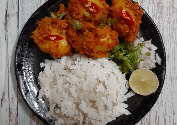 Simple Way to Prepare Ultimate Nepali style Aloo Dum with Chiwda /Poha/ Flattened rice