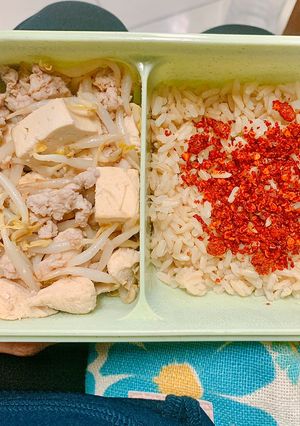 รูปของ ผัดถั่วงอกสันในไก่เต้าหู้ขาวเจ