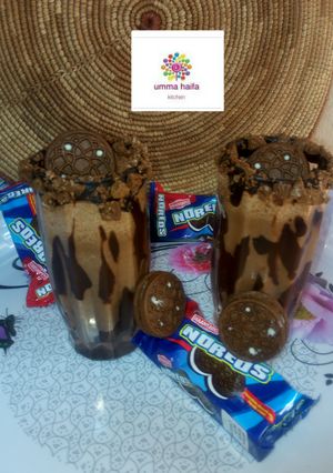 A picture of Oreo milkshake.