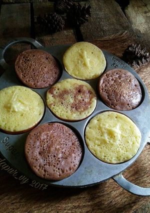 Foto resep PUKIS BULAT COKLAT KEJU + Tips #pr_pukis