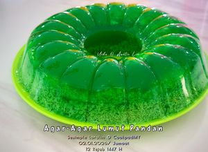 Gambar Agar-agar Lumut Pandan