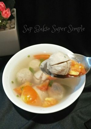 Foto resep Sup Bakso Super Simple