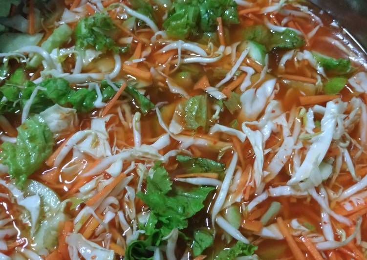 Asinan sayur simple