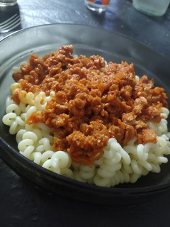 Una foto de Salsa boloñesa vegana