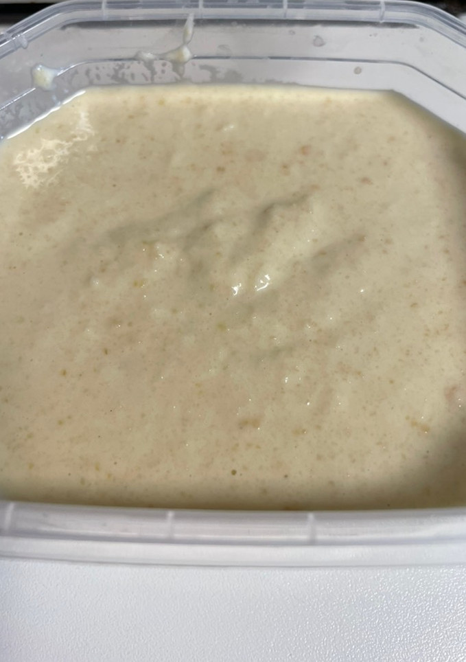 Una foto de Ajo blanco de Almería