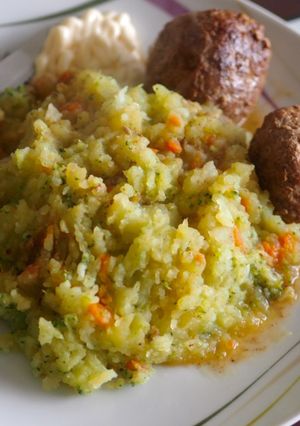 Foto resep Stamppot gehaktballetjes