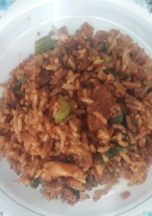 Una foto de Arroz chino