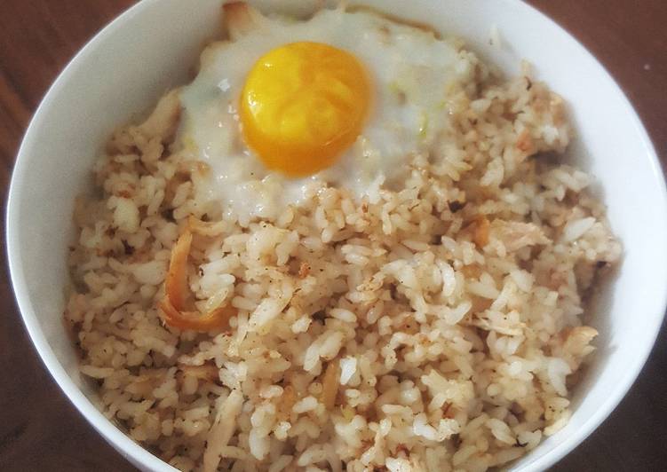 Nasi Panggang Telor Sederhana