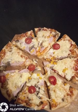 O poză a rețetei Pizza de casă.
