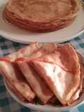 Crêpes à la confiture