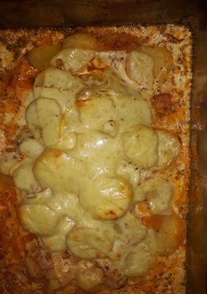 Una foto de Pastel de papas con atún