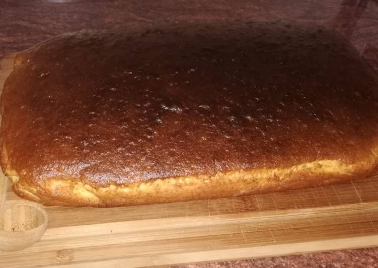 Bizcocho de leche condensada