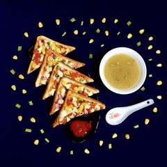 Bread Pizza A picture of Bread Pizza.