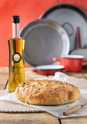 Olivenölbrot mit Oliven und Oregano Rezepthauptbild
