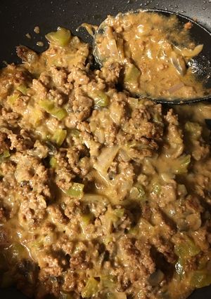 A picture of Philly Cheese Steak Sloppy Joes.