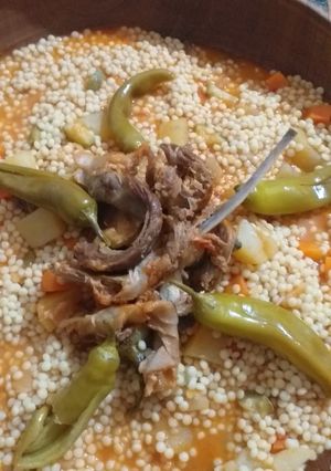 صورة لوصفة عيش بالخليع حااااار🌶🌶🌶🌶