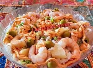 Foto principal de Ensalada tropical de arroz