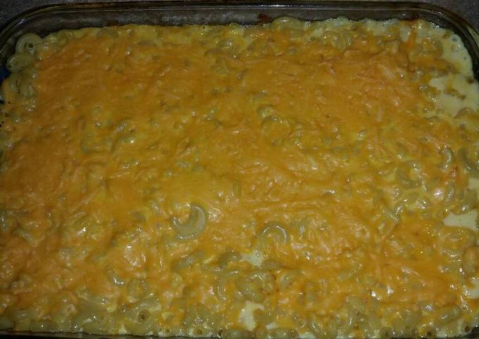 Homemade mac n cheese