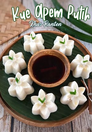 Foto resep Kue Apem Putih Khas Banten