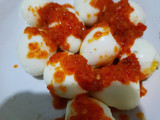 Telur puyuh balado