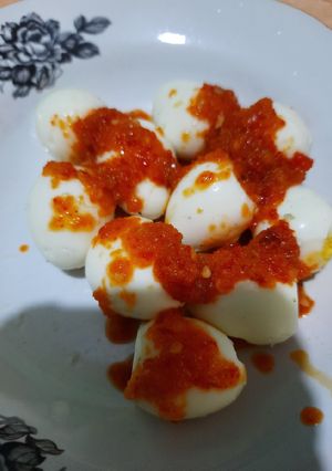Foto resep Telur puyuh balado