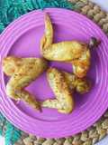 Sayap ayam goreng rempah (jinten, kunyit, ketumbar) sederhana