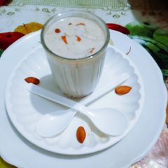 Healthy nutritious Pumpkin seeds and dry fruit smoothie A picture of Healthy nutritious Pumpkin seeds and dry fruit smoothie.