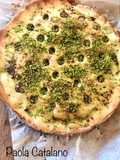 Crostata con crema al pistacchio