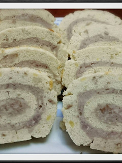 芋泥蛋糕捲 的食譜成品照片