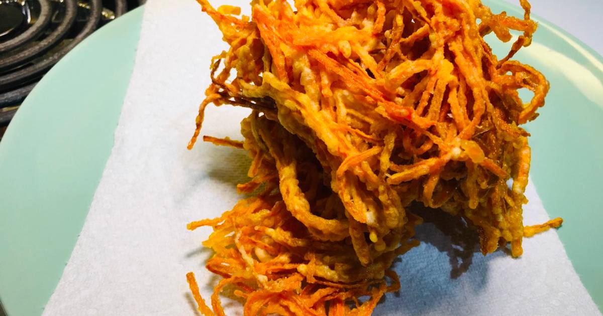 Super crispy carrots tempura Recipe by Coozy Life Cookpad