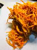 Super crispy carrots tempura