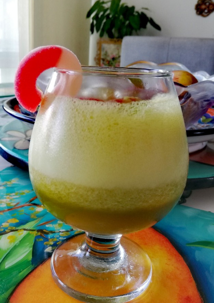 Una foto de Gelatina de Lulo... Con cerebros zombies!
