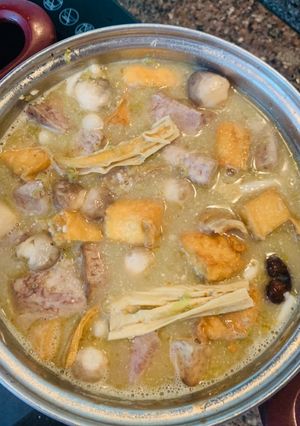 Hình của món Vịt nấu chao chay.