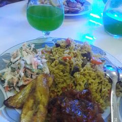 A picture of *My first recipe contest*Soyayyar shinkafa,lemun cucumba,salad.