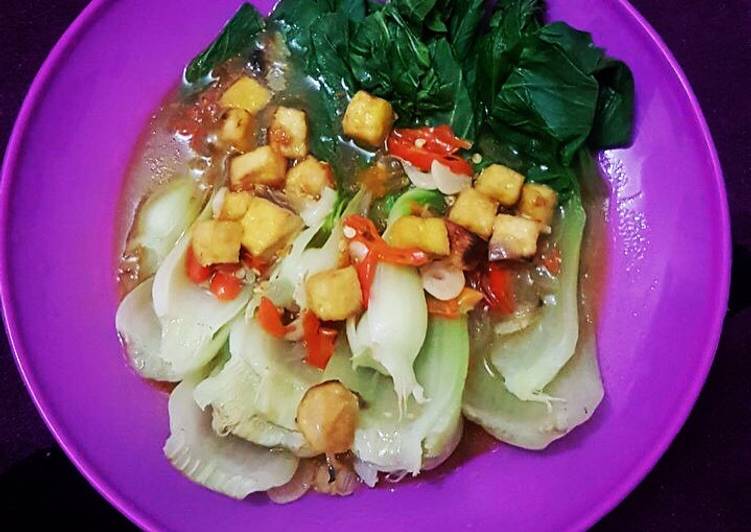 Pakcoy saos tiram a.k.a sawi sendok