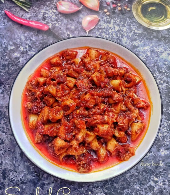 Resep Sambal Cumi oleh Via Vie (Dapur Bunda) - Cookpad