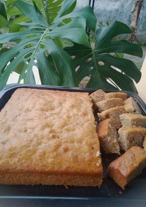 Foto resep Bolu Pisang Panggang 1 telur (No Mixer)
