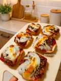 Mini Beef Pizza