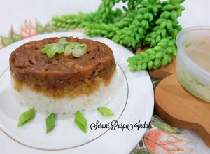 Foto resep Nasi Tim Ayam Jamur Tiram