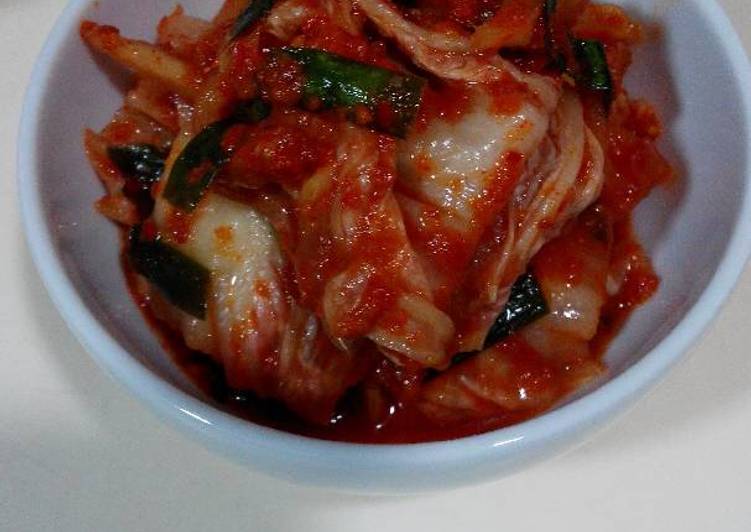 Resep: saat makan malamKimchi