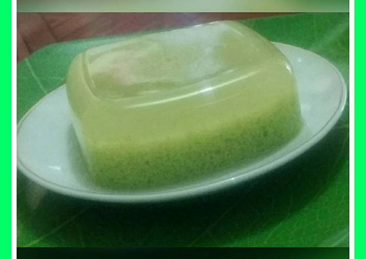 Cara Menyiapkan Agar Agar Lumut Pandan, Bikin Ngiler | Dessert Enak