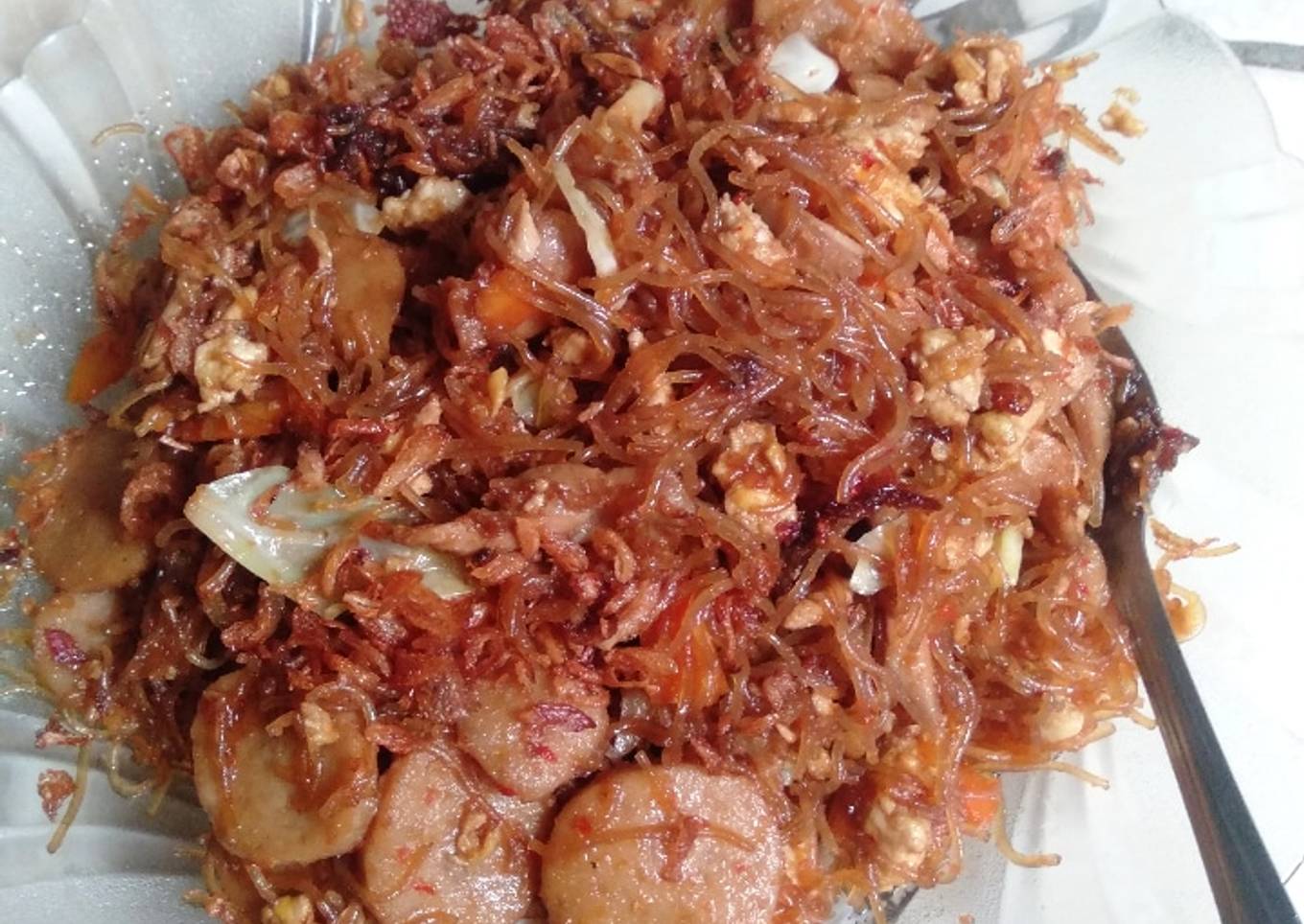 Bihun goreng jawa ala abang abang