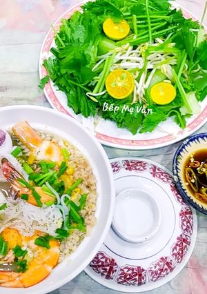 Hình của món Hủ tiếu hải sản.
