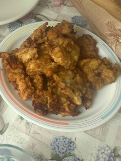 Una foto de Pollo empanado