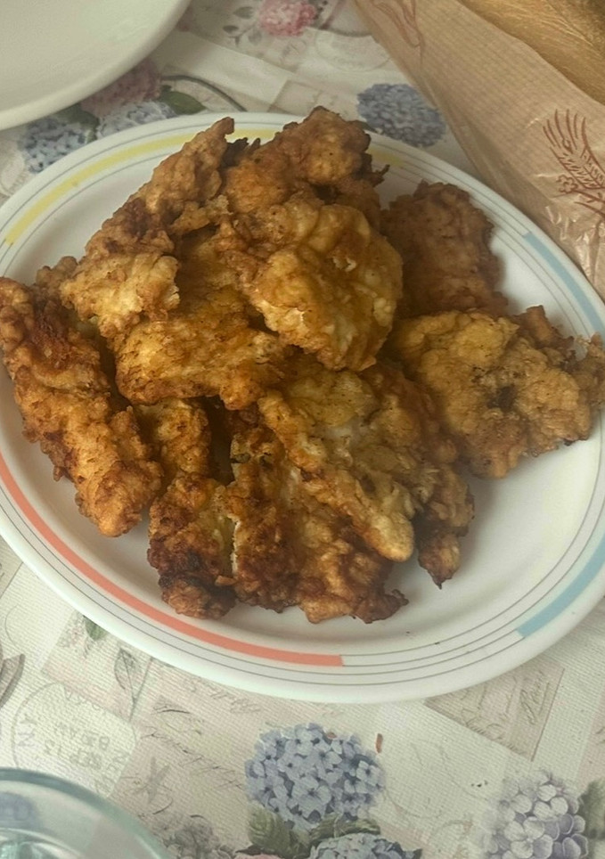 Una foto de Pollo empanado